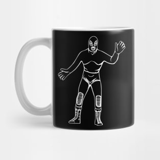 Luchador de Plastico Mug